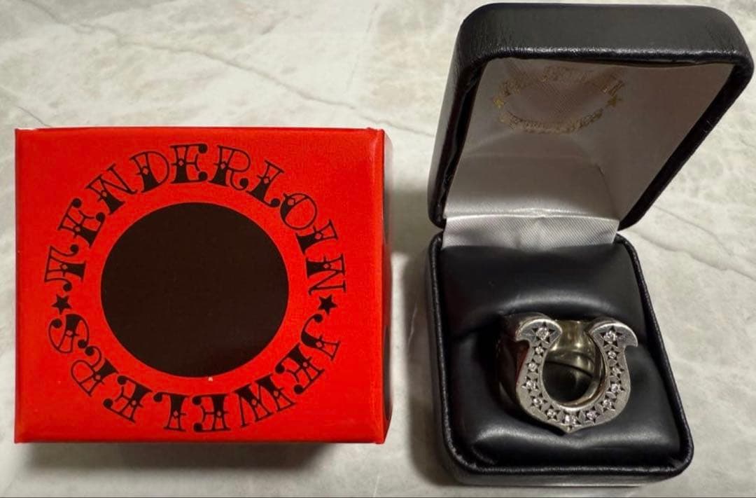 最終値下tenderloin ホースシューリング13号　箱　レシート付き tenderloin テンダーロイン ホースシューリング 13号 新品 - メルカリ