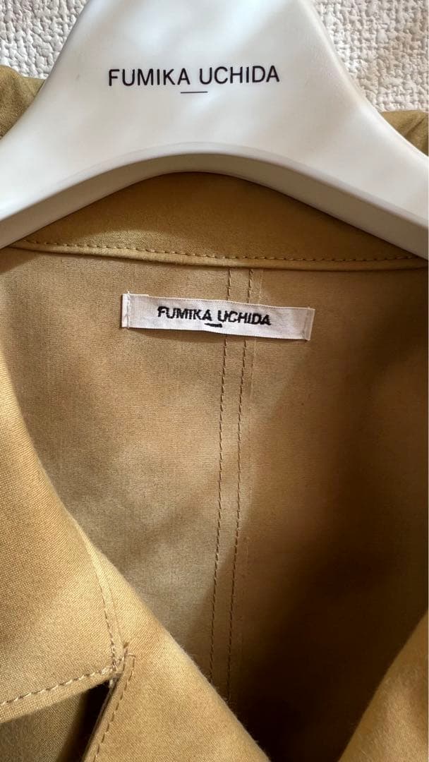 FUMIKA UCHIDA フミカウチダ ボンディングトレンチコート*36 - メルカリ