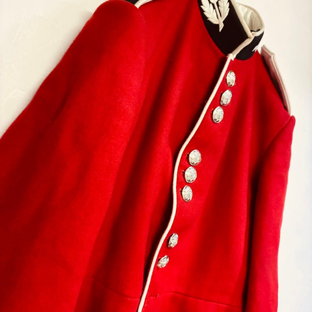 イギリス 近衛兵 ジャケット ウール RED 赤 軍服 グループサウンズ