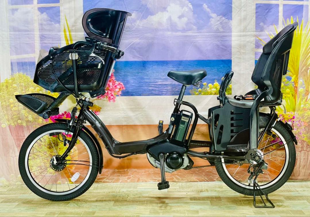 限定価格】パスキス12AH⭐️人気モデル！ヤマハ子供乗せ電動 Y2789