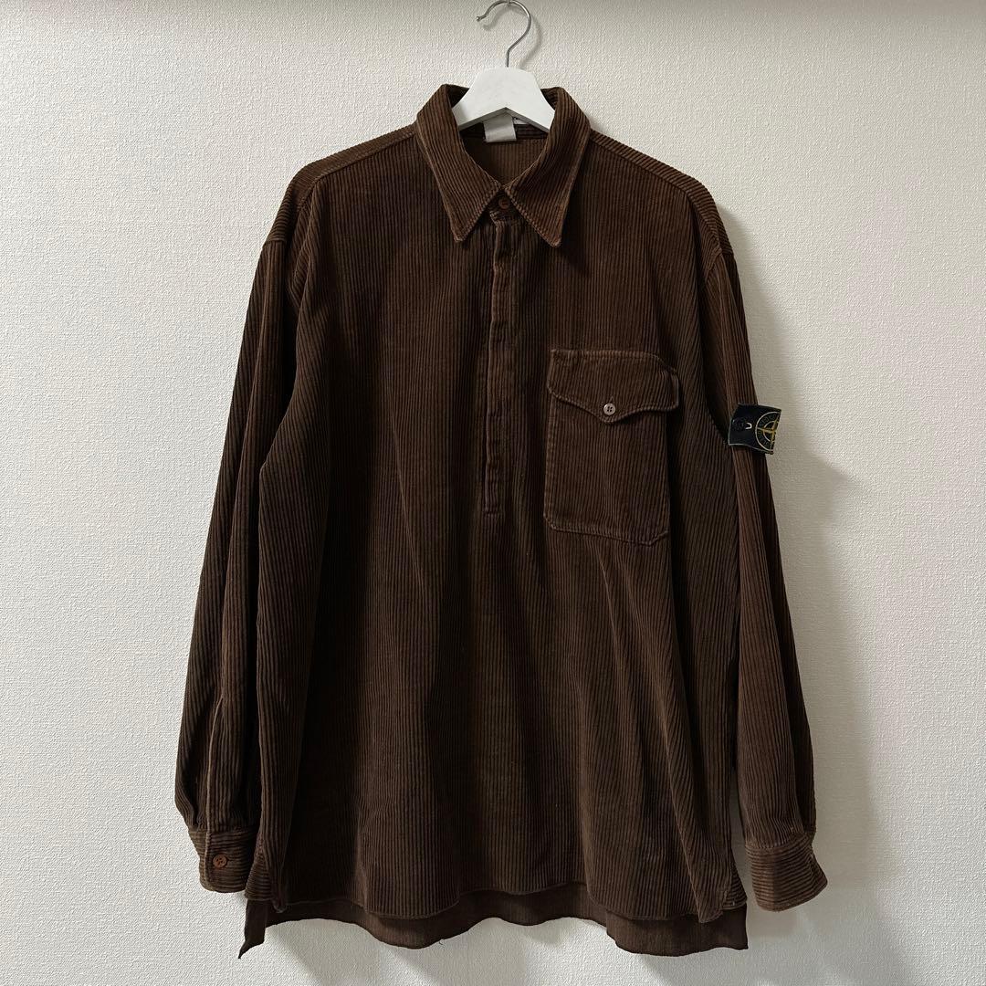 90s STONE ISLAND コーデュロイ シャツジャケット - メルカリ