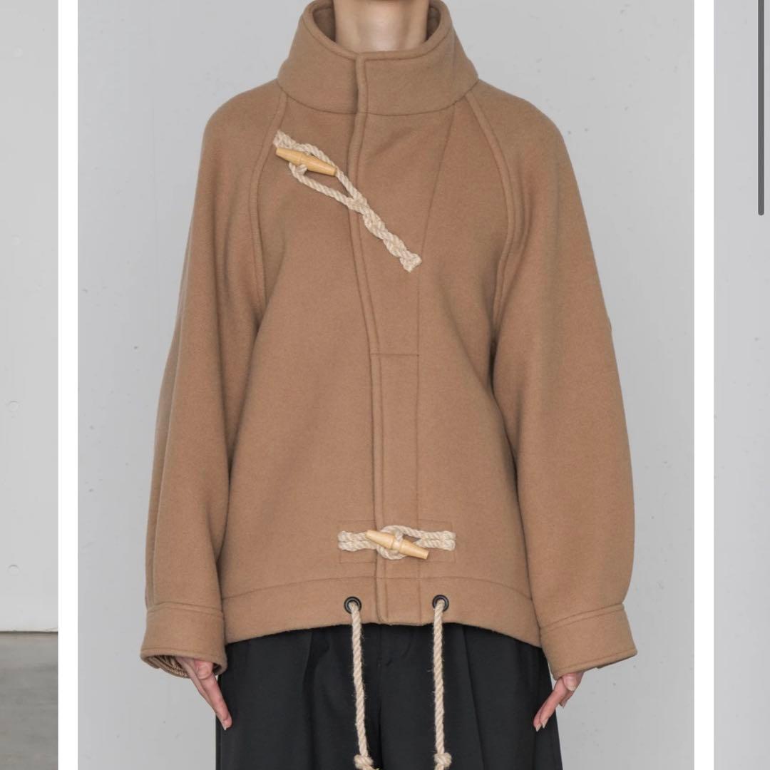 HYKE double face duffle jacket - メルカリ