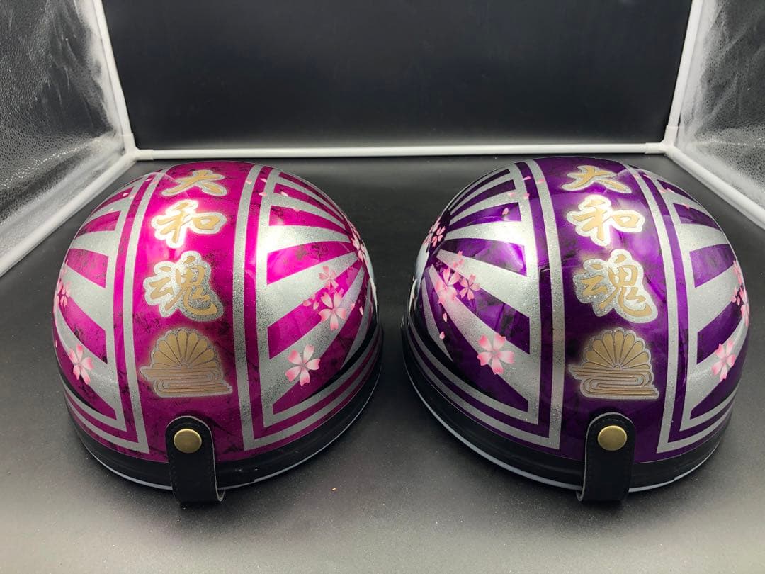 コルク半 カスタム 富士日章 ピンクパープル ラップ ラメ 桜セット