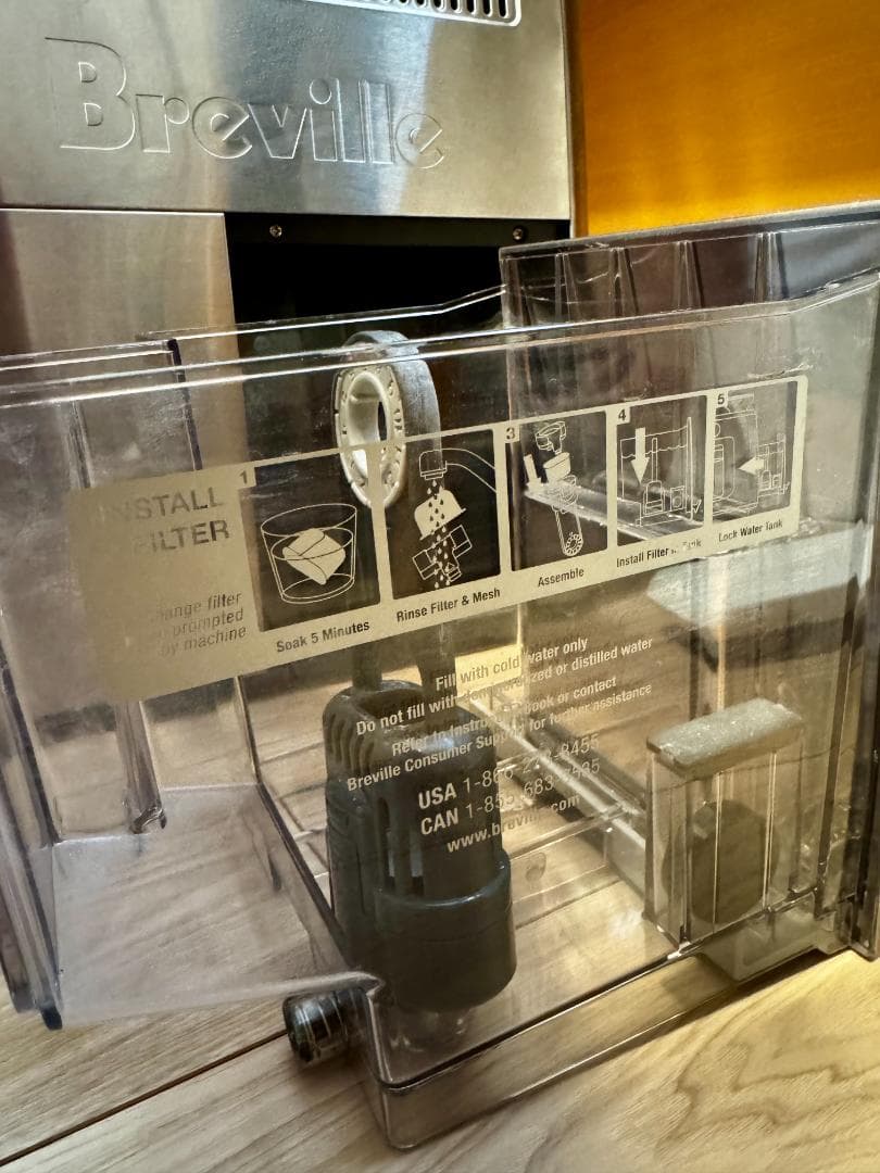 美品・一部要修理】Breville エスプレッソマシン BES980