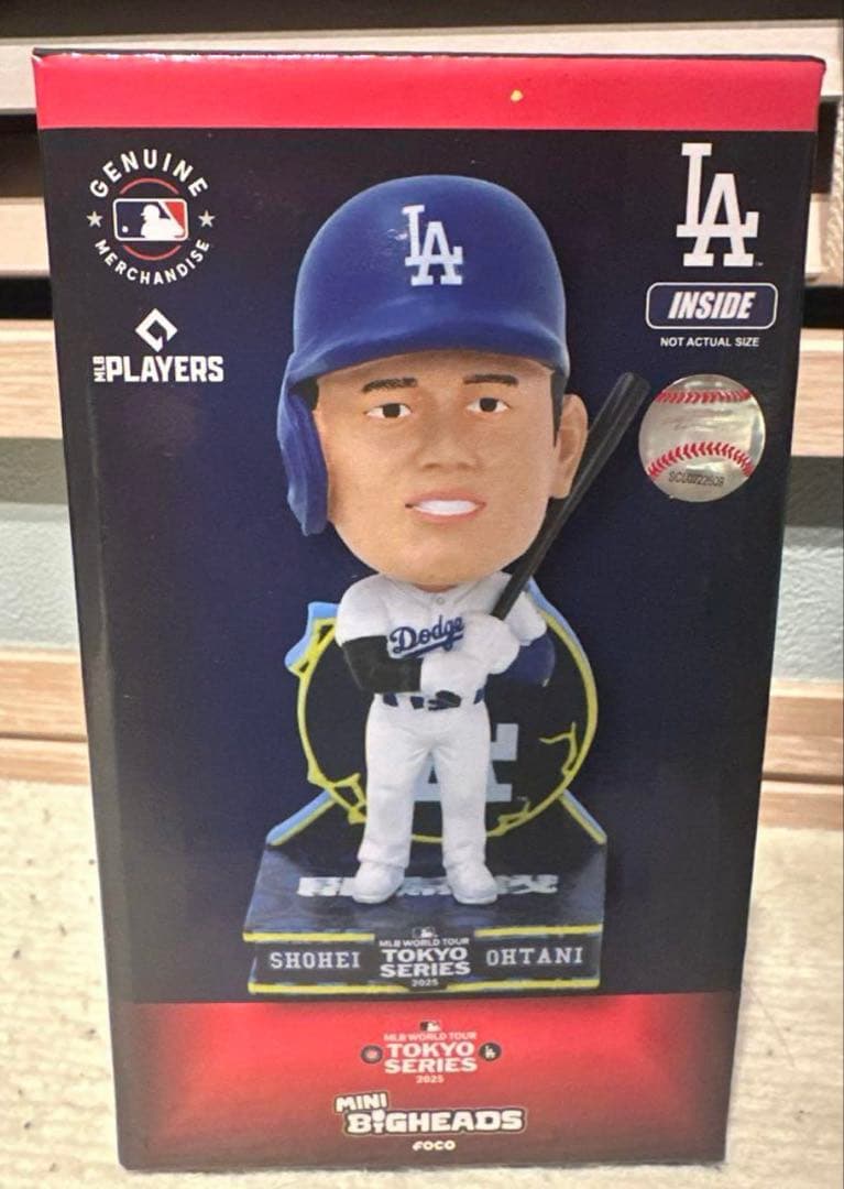 ③【432個限定】ドジャース 大谷翔平 ボブルヘッド 東京シリーズ 未開封 楽天市場】大谷翔平 2025 ピッチャー再始動 記念 ボブルヘッド ｜MLB