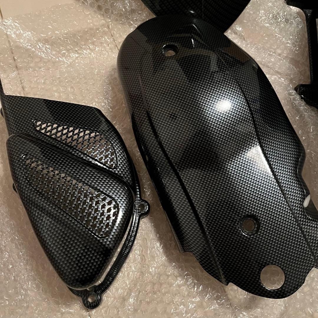 シグナスX カーボン調 SE44J 2型 3型 クランクケースカバー - メルカリ