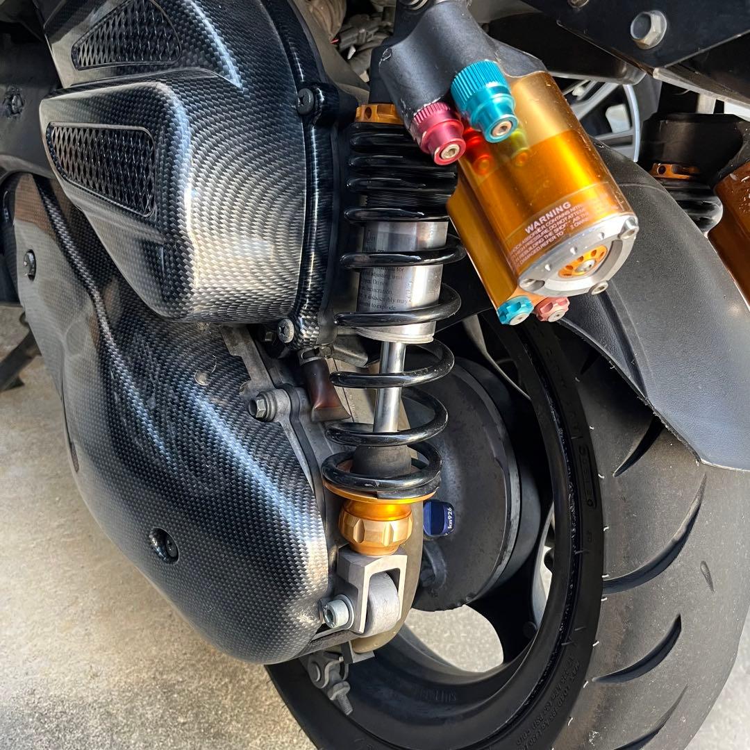 シグナスX カーボン調 SE44J 2型 3型 クランクケースカバー - メルカリ