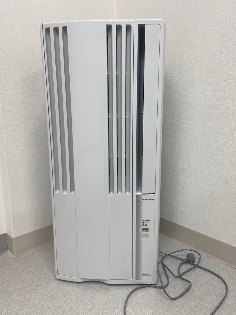 コロナ 窓用エアコン　ウインドエアコン　CW-16A4 工事不要 CW-16A4(WS) 窓用エアコン 冷房専用タイプ (4-7畳) リモコン付き