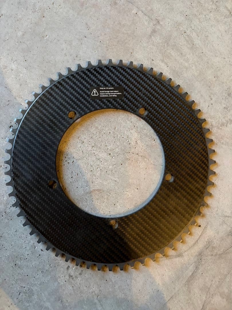 digirit カーボン大ギア 60T ピスト ギア トラック - メルカリ