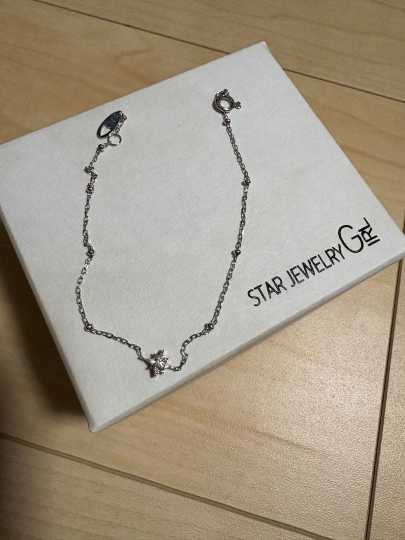 スタージュエリー STARJEWELRYGIRL 10Kブレスレット 極美品 RHODORITE GARNET & PINK AMETHYST BRACELET(2JU0217)K10 ブレスレット