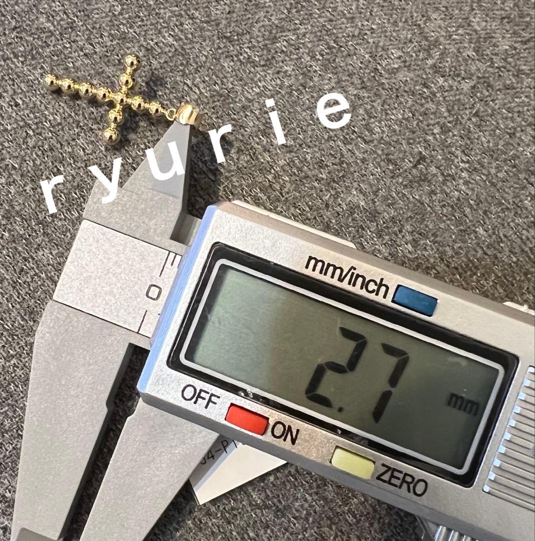 18金K18ペンダントタップ クルス ユニセックス チャーム - メルカリ