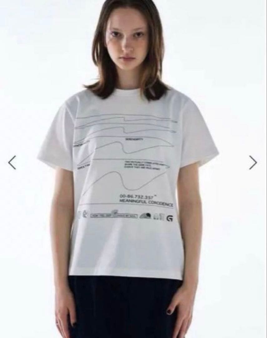 GADID ANONIEM ETHAN / WHITE Tシャツ