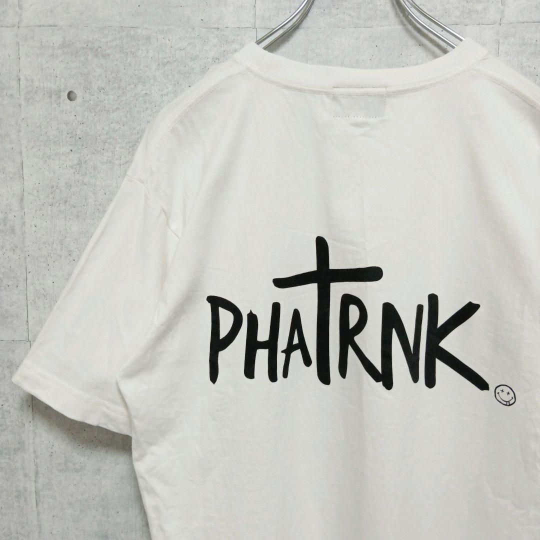PHATRNK ファットランク 半袖Tシャツ 白 デカロゴ Lサイズ - メルカリ