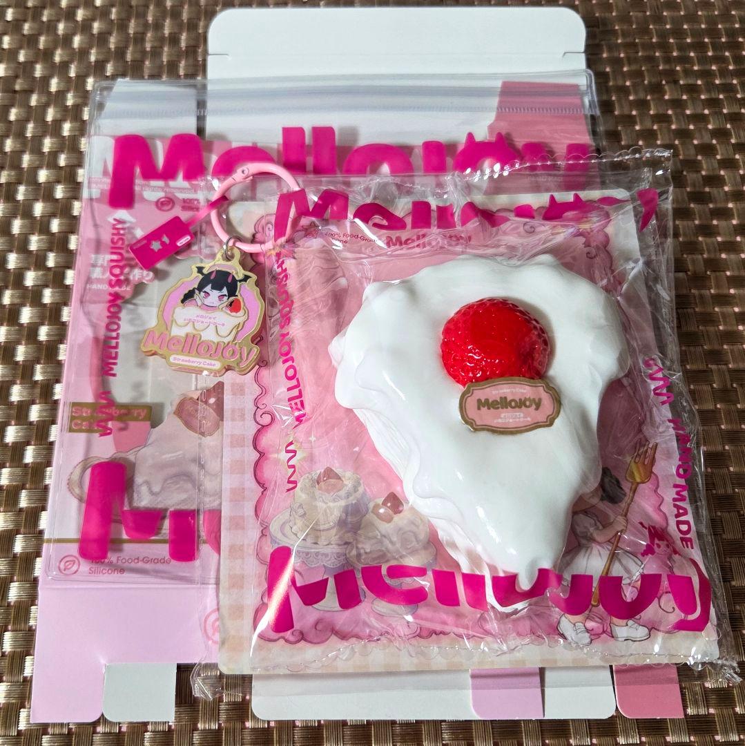 Mellojoy メロジョイ スクイーズ いちごショートケーキ スライス