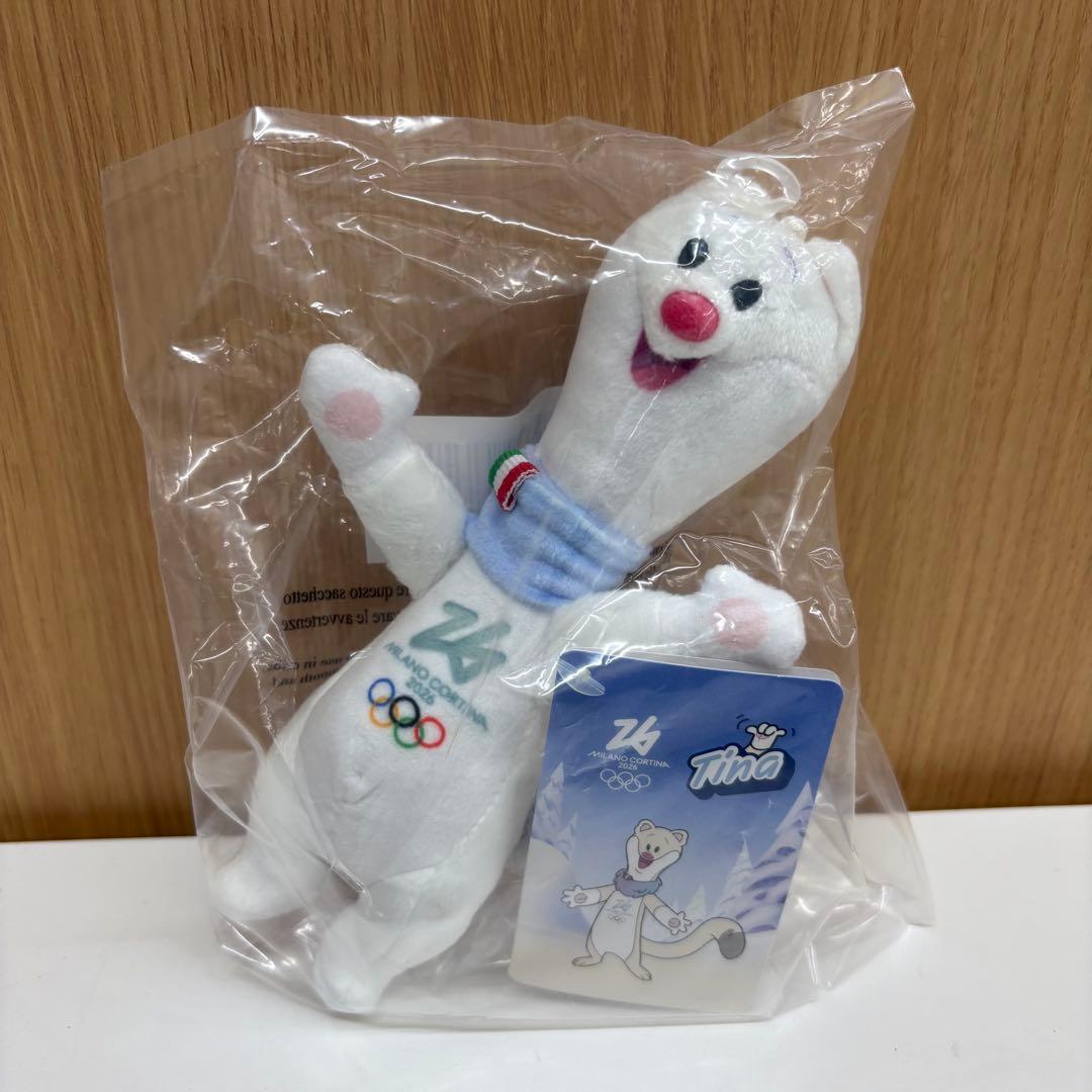 新品】Tina ぬいぐるみ マスコット ミラノ・コルティナ 2026 - メルカリ