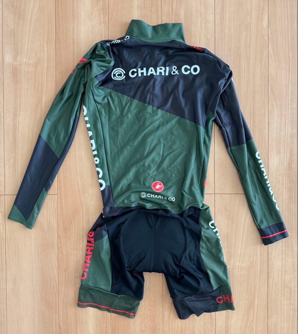 CASTELLI CHARI&CO サイクルジャージ Mサイズの通販はau PAY