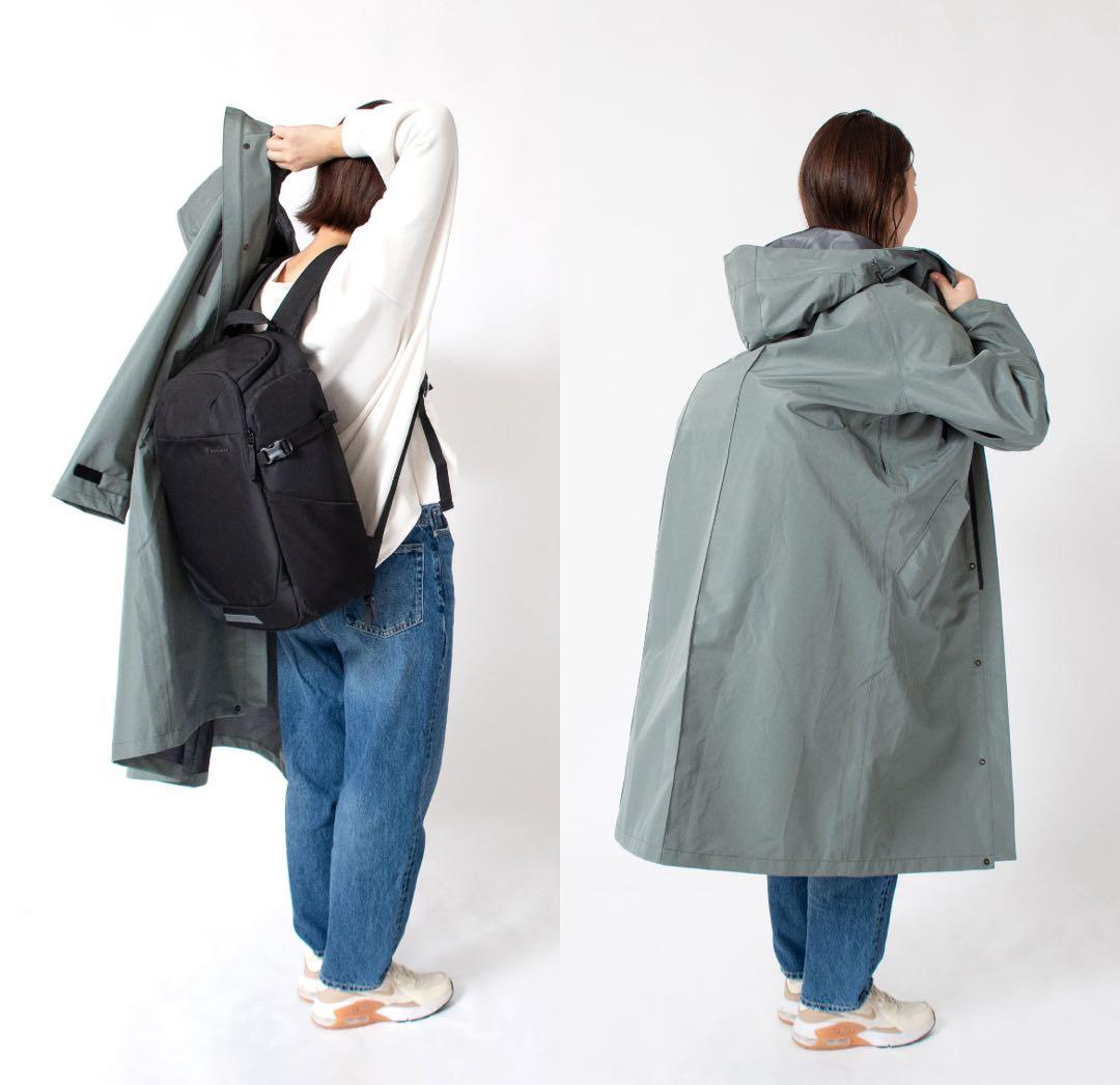 新品未使用 bicycoverレインコート ユニセックス L ベージュ - メルカリ