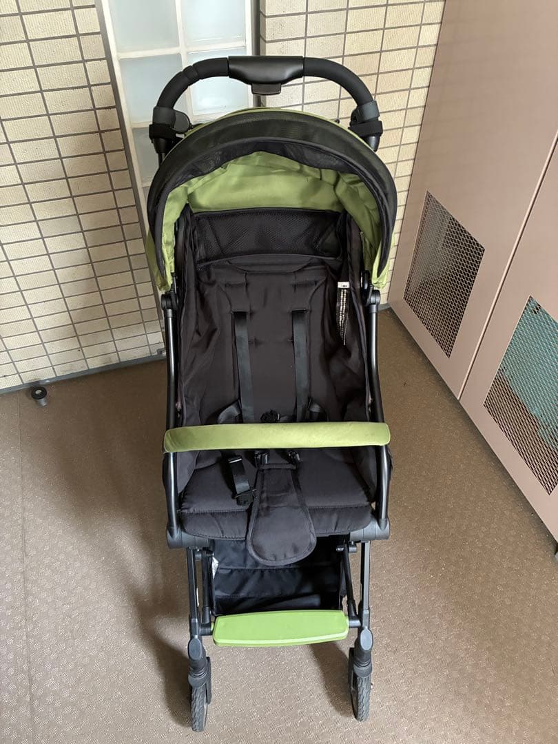 Jeep ジープベビーカー1941 3つ折りAB型 専用バッグとレインカバーつき