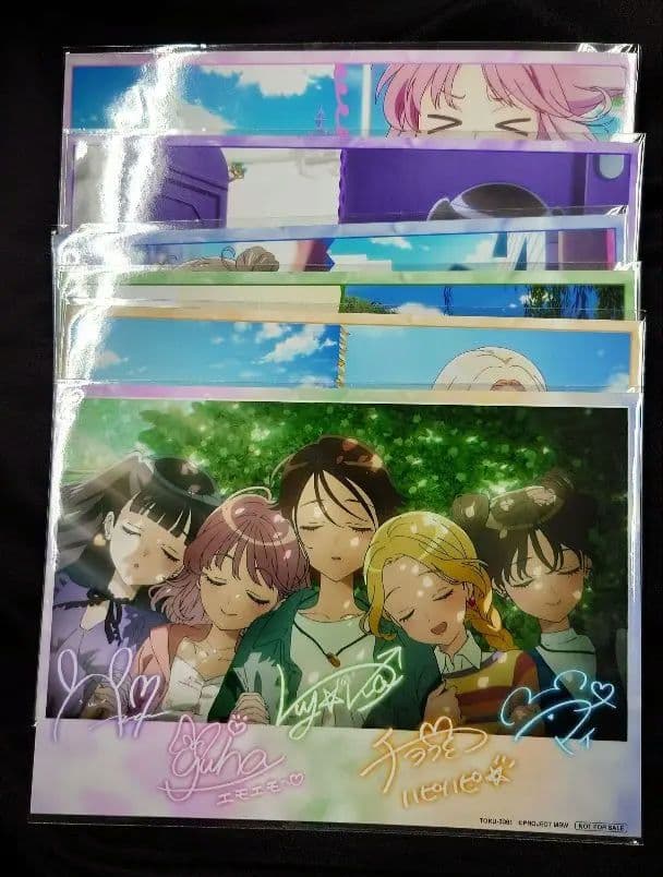 前橋ウィッチーズ A-on STORE 全巻購入特典 A3布ポスター アクキー