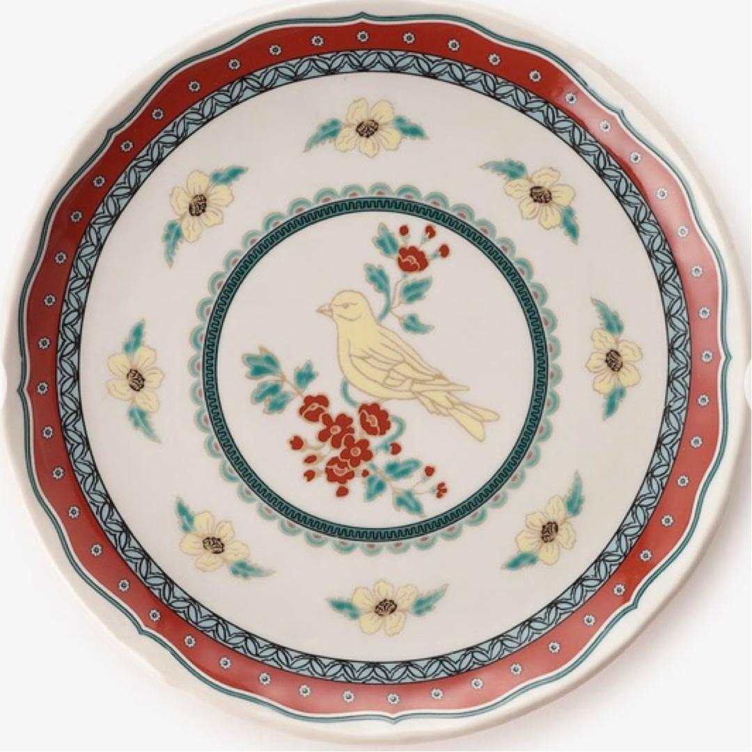 アフタヌーンティー ☆ 九谷焼大皿 ナタリー・レテ - メルカリ