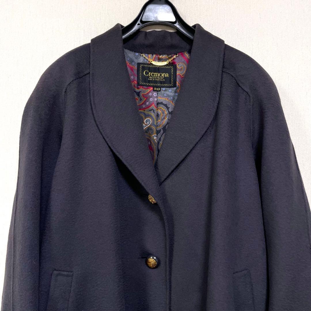 Cremona カシミヤ100%ロングコート シルク裏地 MODE VALLIE - メルカリ