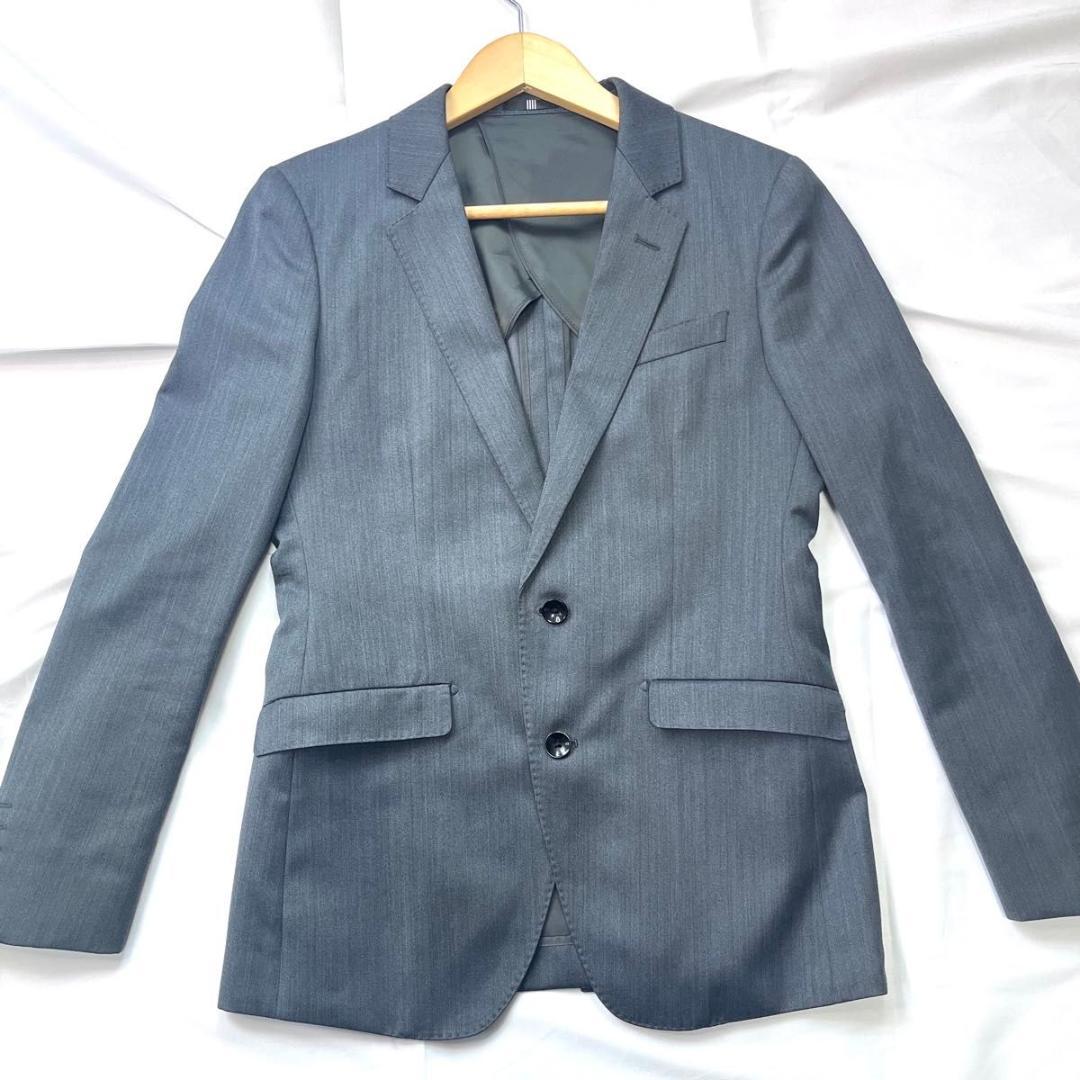 未使用に近い スーツセレクト セットアップ スリーピース グレー