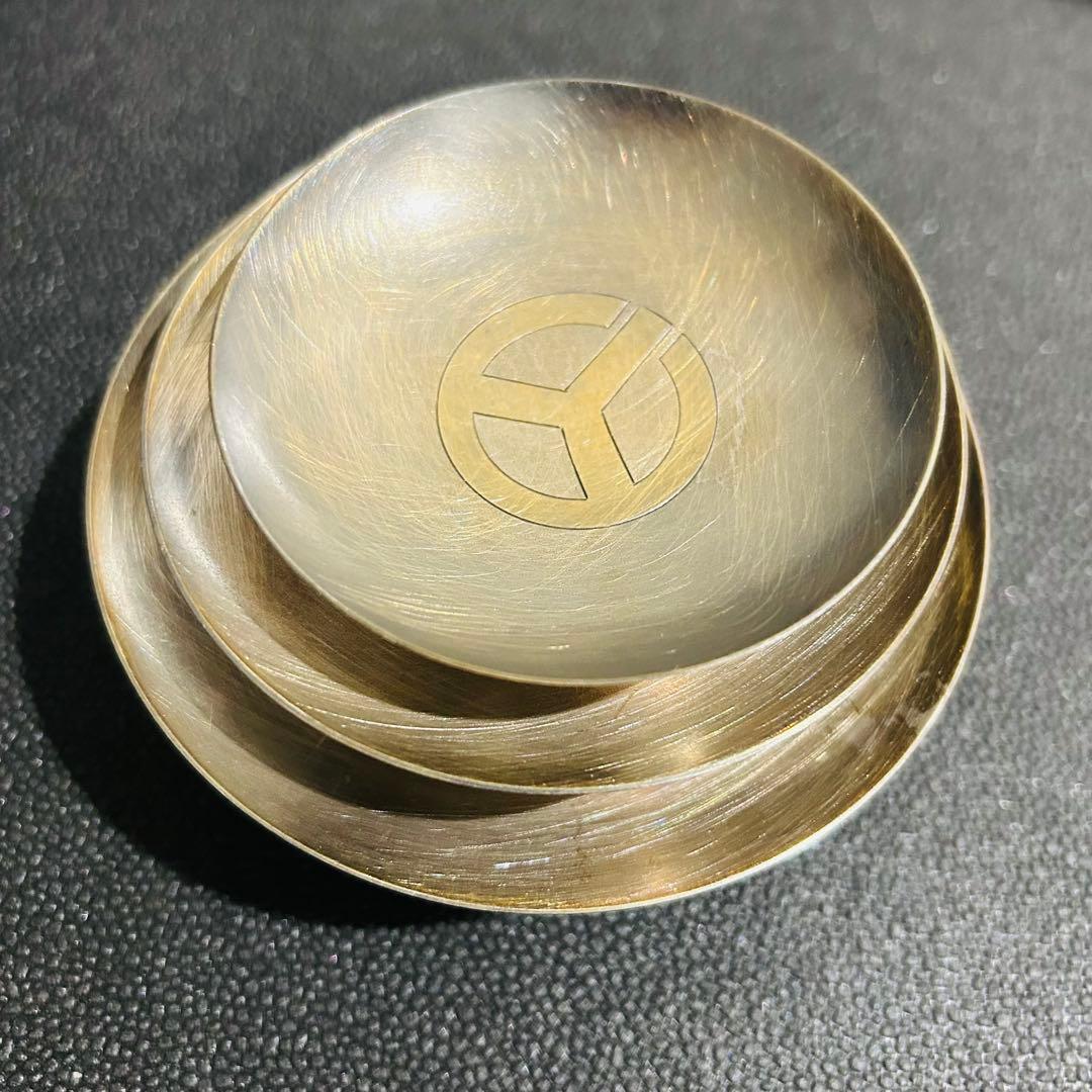 純銀　銀杯　3枚セット　203.1g シルバー　銀　コレクション　銀投資