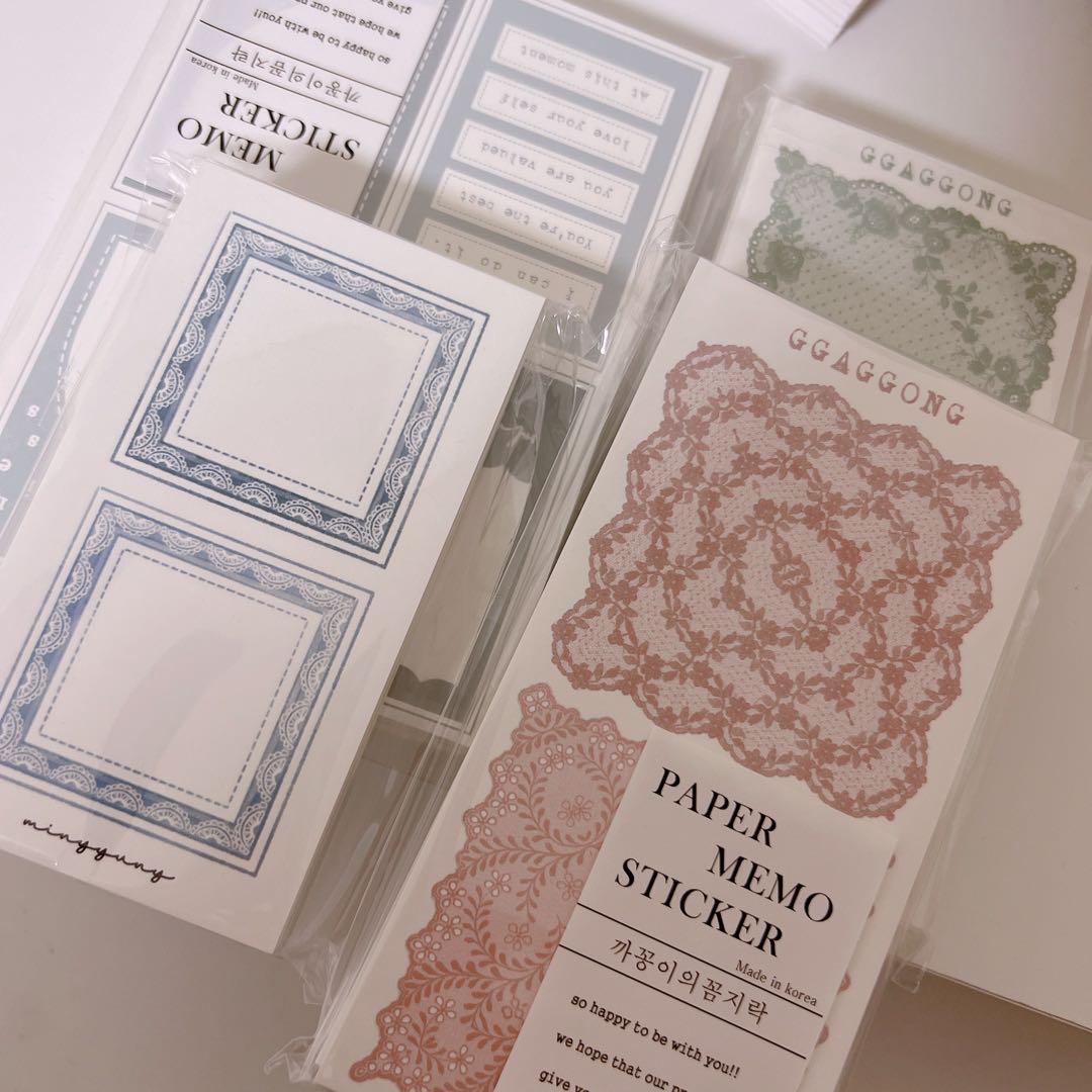 紙モノ コラージュ素材 人物ステッカー 海外作家 ggaggong まとめ売り