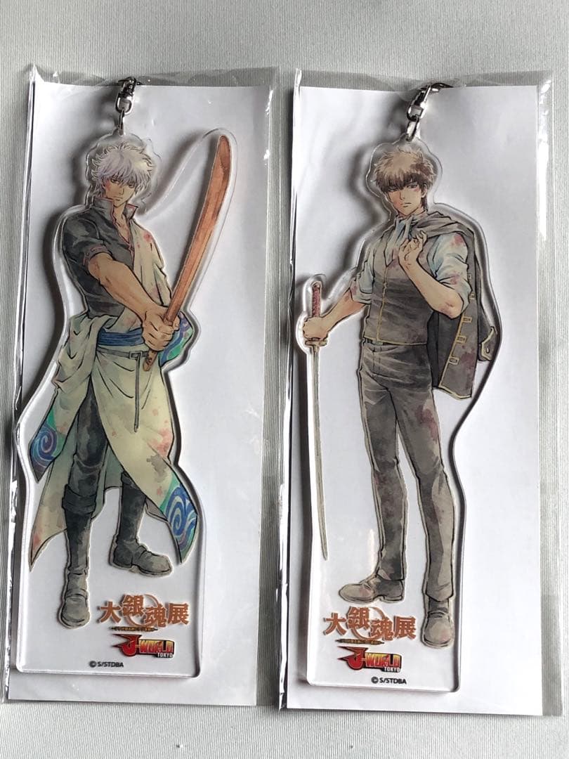 大銀魂展 坂田銀時 土方十四郎 アクリルキーホルダー アクキー - メルカリ