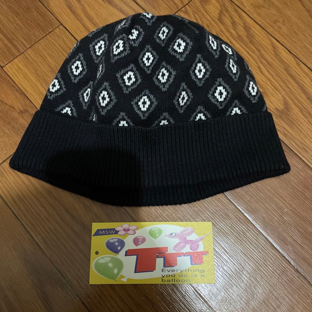 TTT MSW 23SS Diamond Knit Beanie (Black) - メルカリ