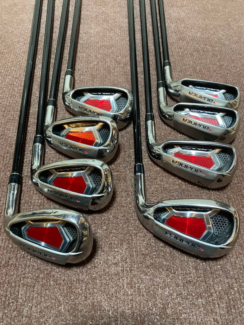 テーラーメイド BURNER SUPER LAUNCH アイアン 8本セット - メルカリ