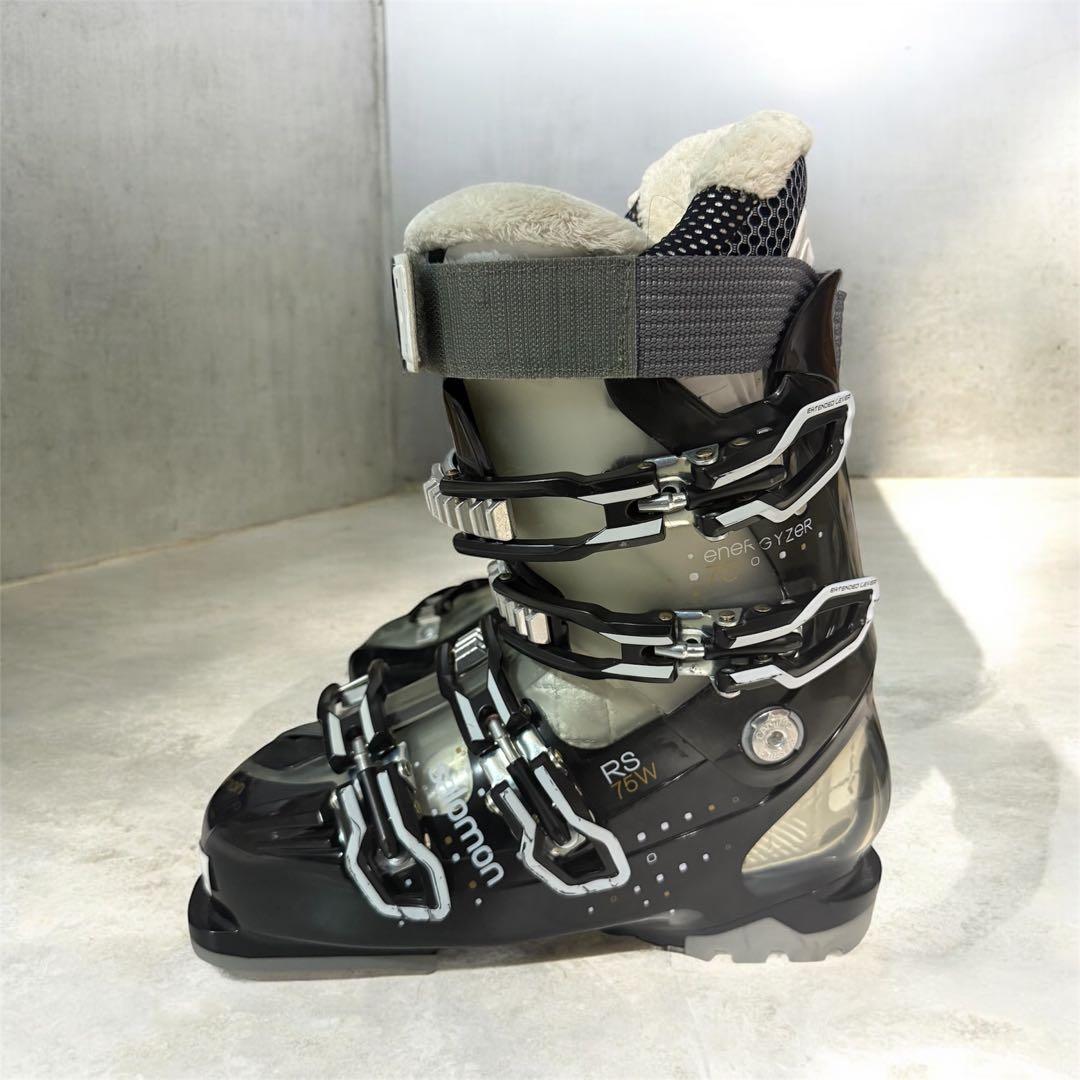 サロモン スキーブーツ RS 75W 24.0cm 暖かボアインナー 初中級者