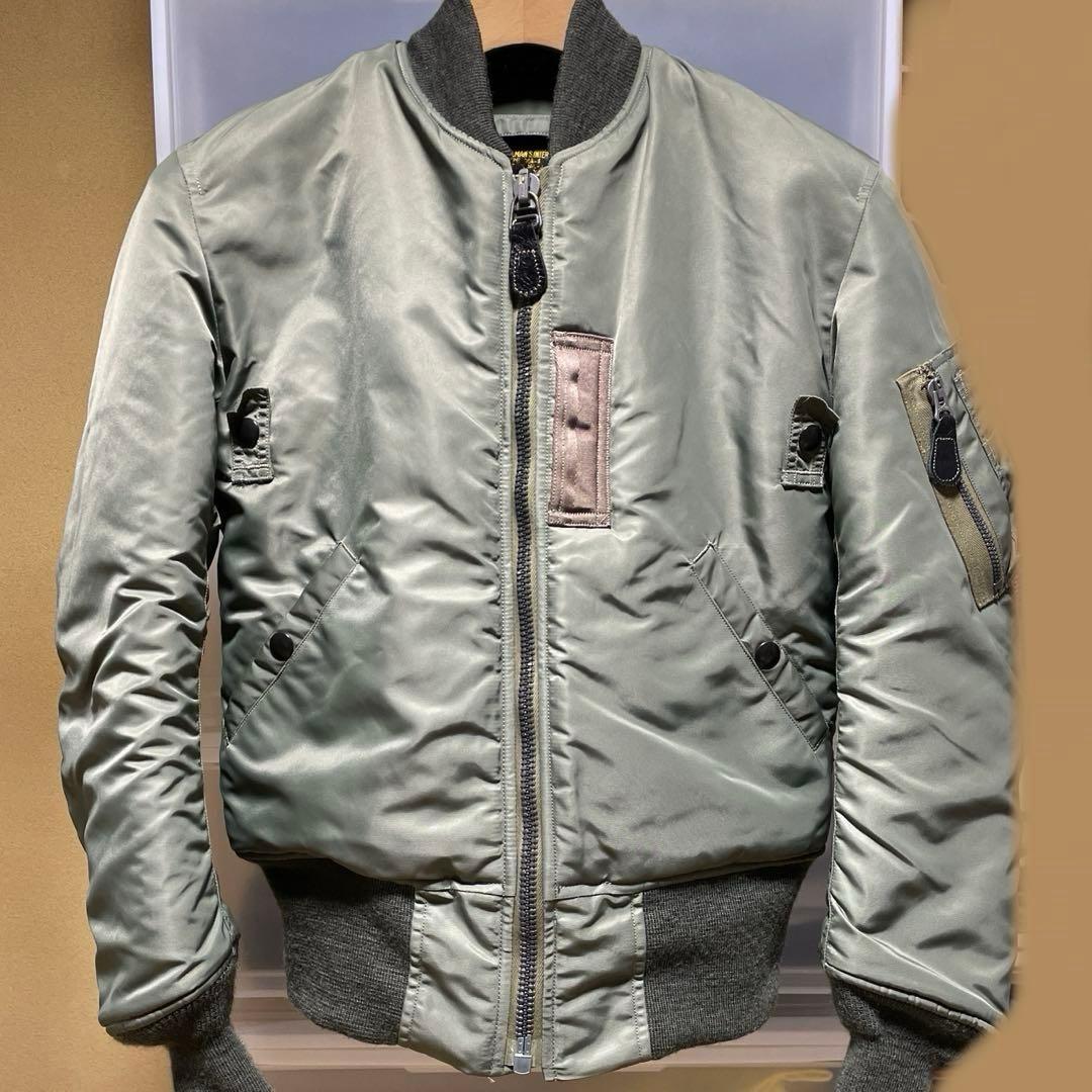 BUZZ RICKSON'S MA-1 XS BR13573BB - メルカリ