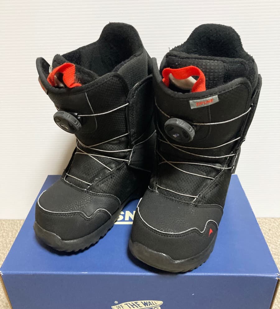 バートン　BURTON　ジップラインボア　ブーツ　キッズ　ジュニア　22cm Kids' Burton Zipline BOA® Snowboard Boots | Burton.com Winter 2024 US