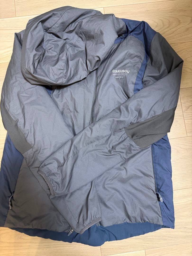 NIKE x UNDERCOVER フード付きナイロンジャケット Mサイズ NWT Men's NIKE X UNDERCOVER Parka 2-in-1 Nike Parka Jacket Coat500