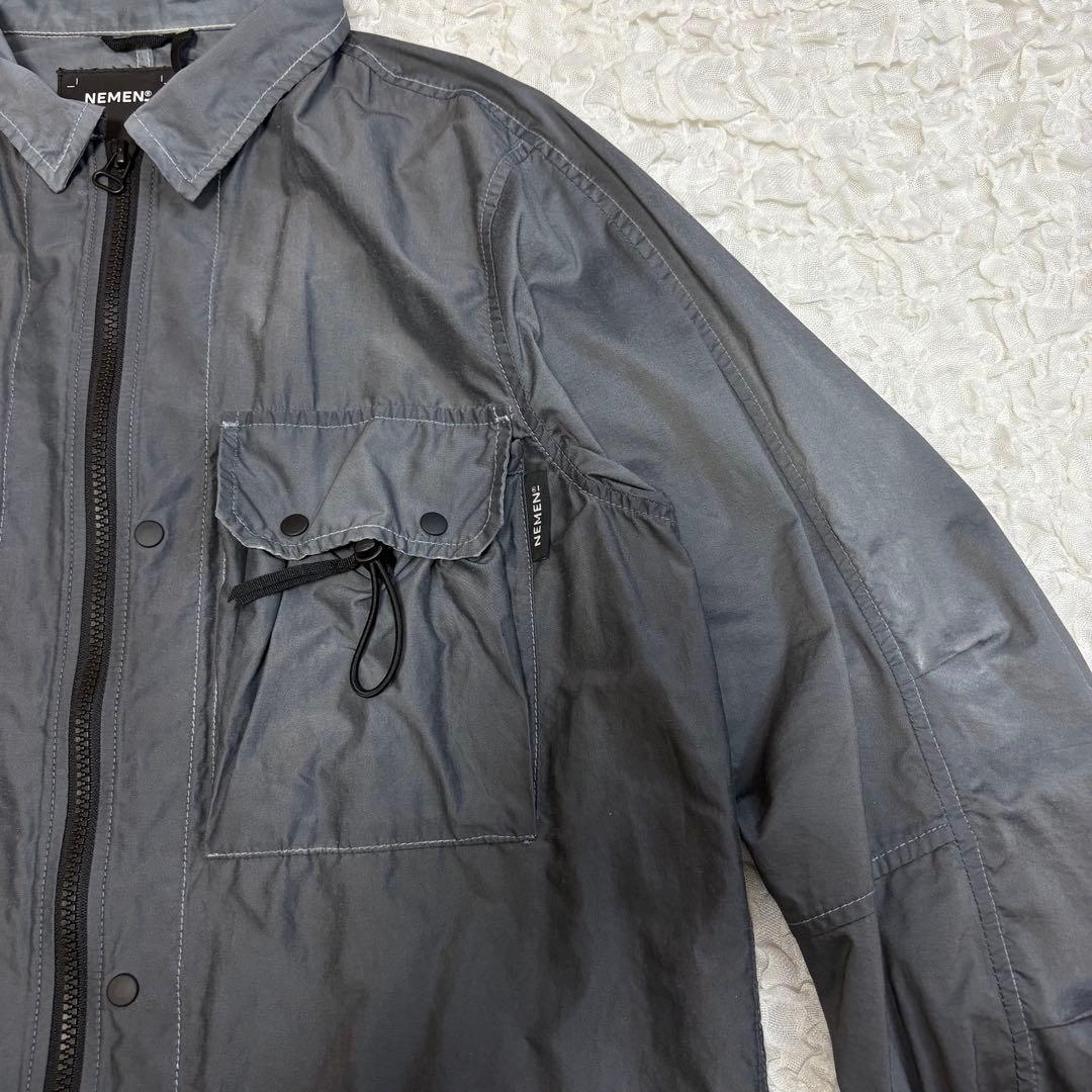 NEMEN ガーメントダイ シャツジャケット stone island TenC - メルカリ