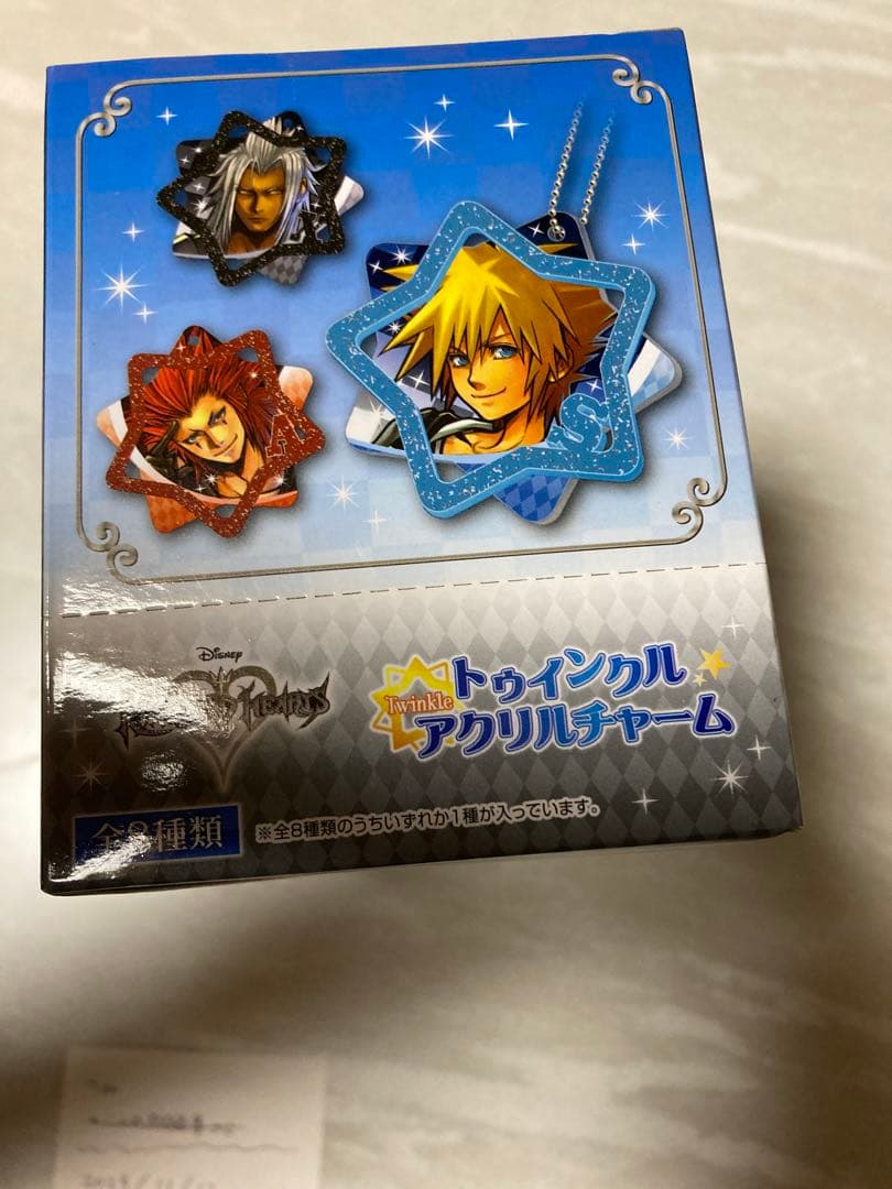 新品未開封 キングダムハーツ トゥインクルアクリルチャーム 1BOX