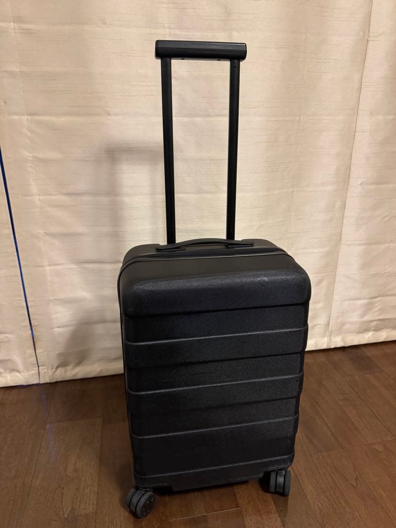 無印良品　バーを自由に調節できる　ハードキャリーケース（３６Ｌ） 1-3泊] 無印 バーを自由に調節できる ハードキャリーケース 36L オフ白