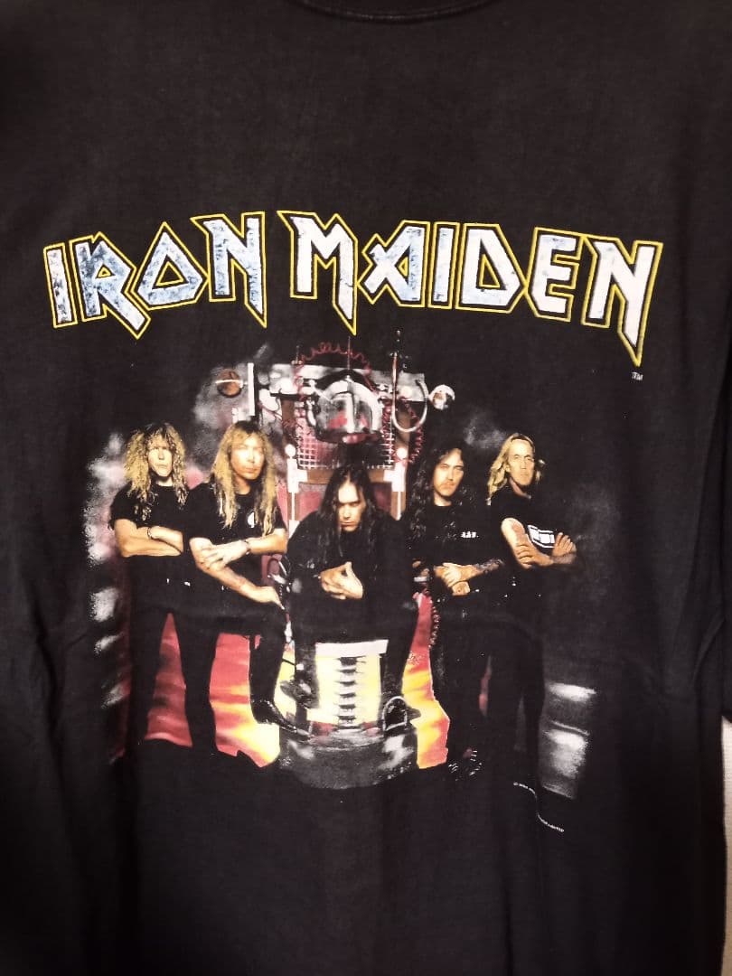 値引き交渉不可商品】古着 90s Iron Maiden Tシャツ - メルカリ