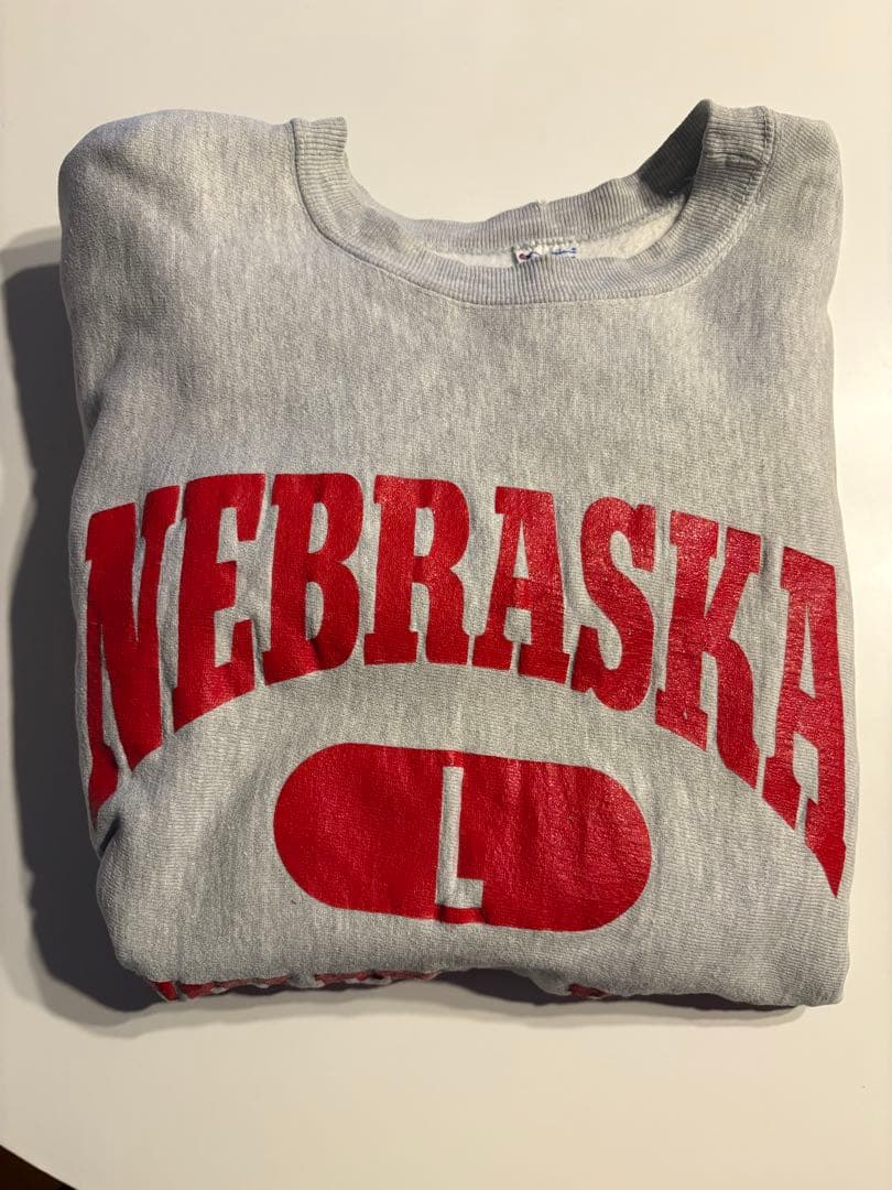 80s Chanpion リバースウィーブ \"NEBRASKA\" トリコタグ