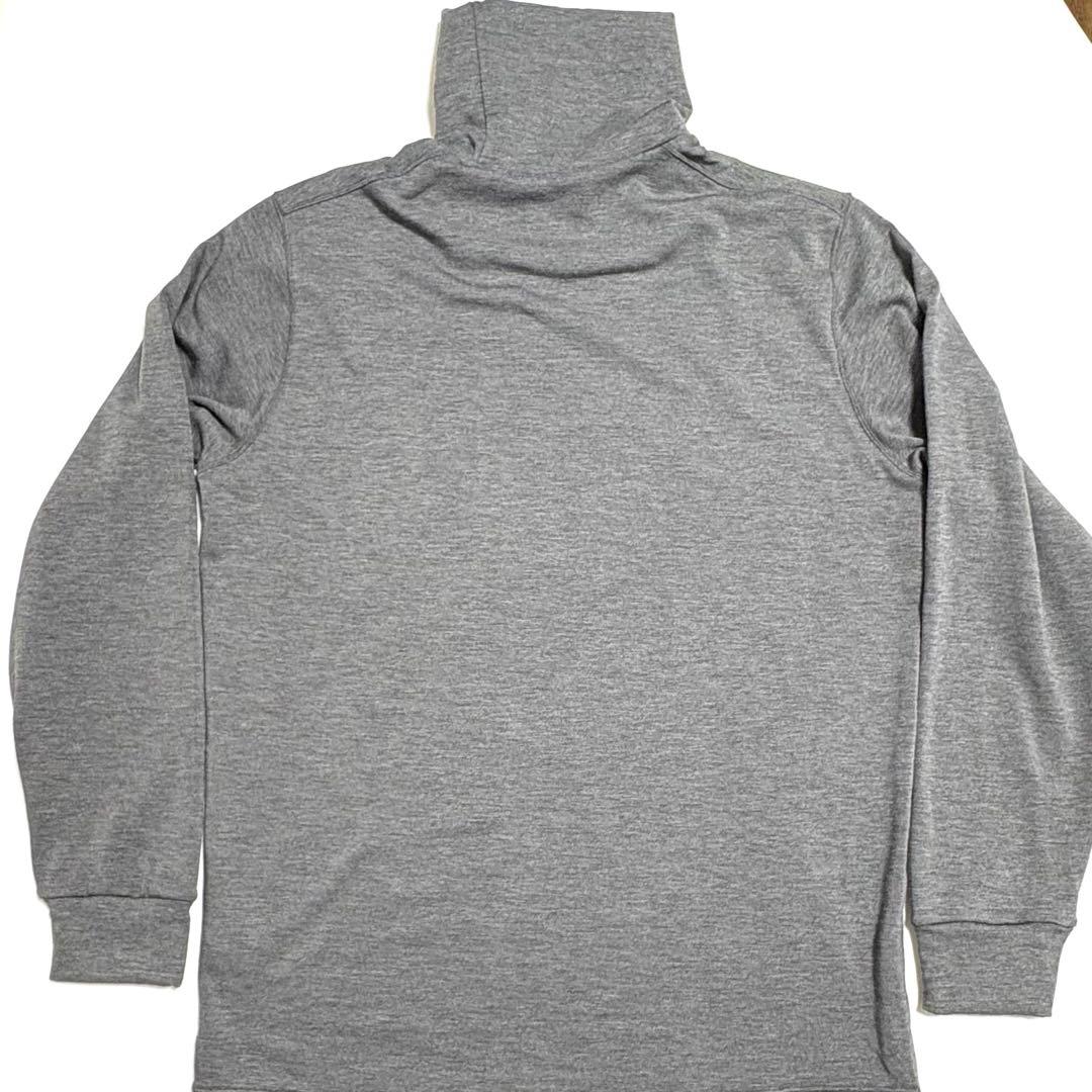 ユニクロ 超極暖ヒートテックタートルネックT Lサイズ グレー UNIQLO