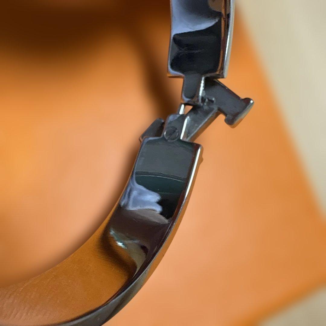 エルメス　エナメルブレスレット 《クリックH》