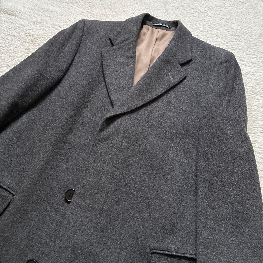 オースチンリード チェスターコート イングランド製 グレー ウール