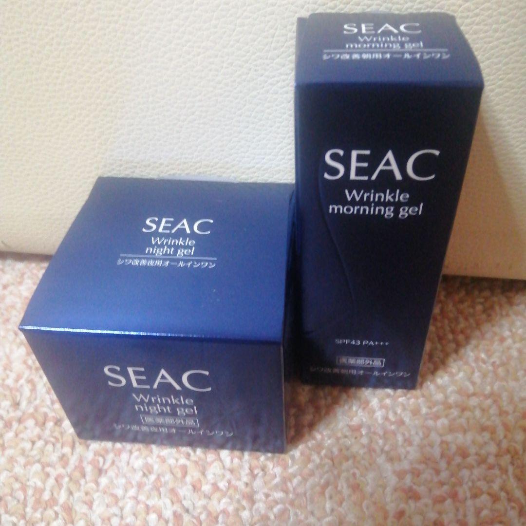 SEAC シークシワ改善 朝夜 オールインワン美容液 薬用リンクルジェル