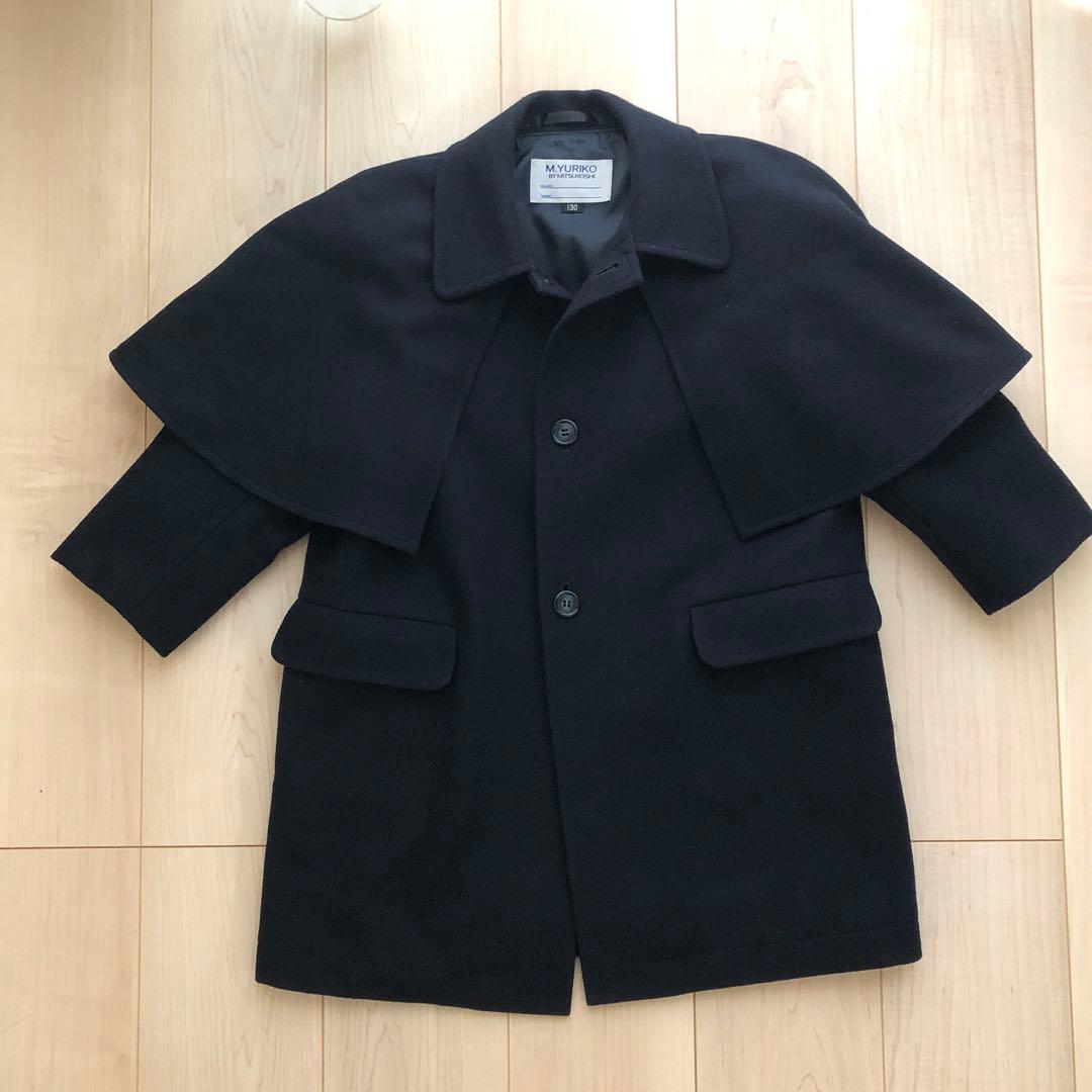 子供用　フォーマルコート　紺色　130cm サイドプリーツコート 110 120 130cm （8372-7323） CHOPIN/ショパン