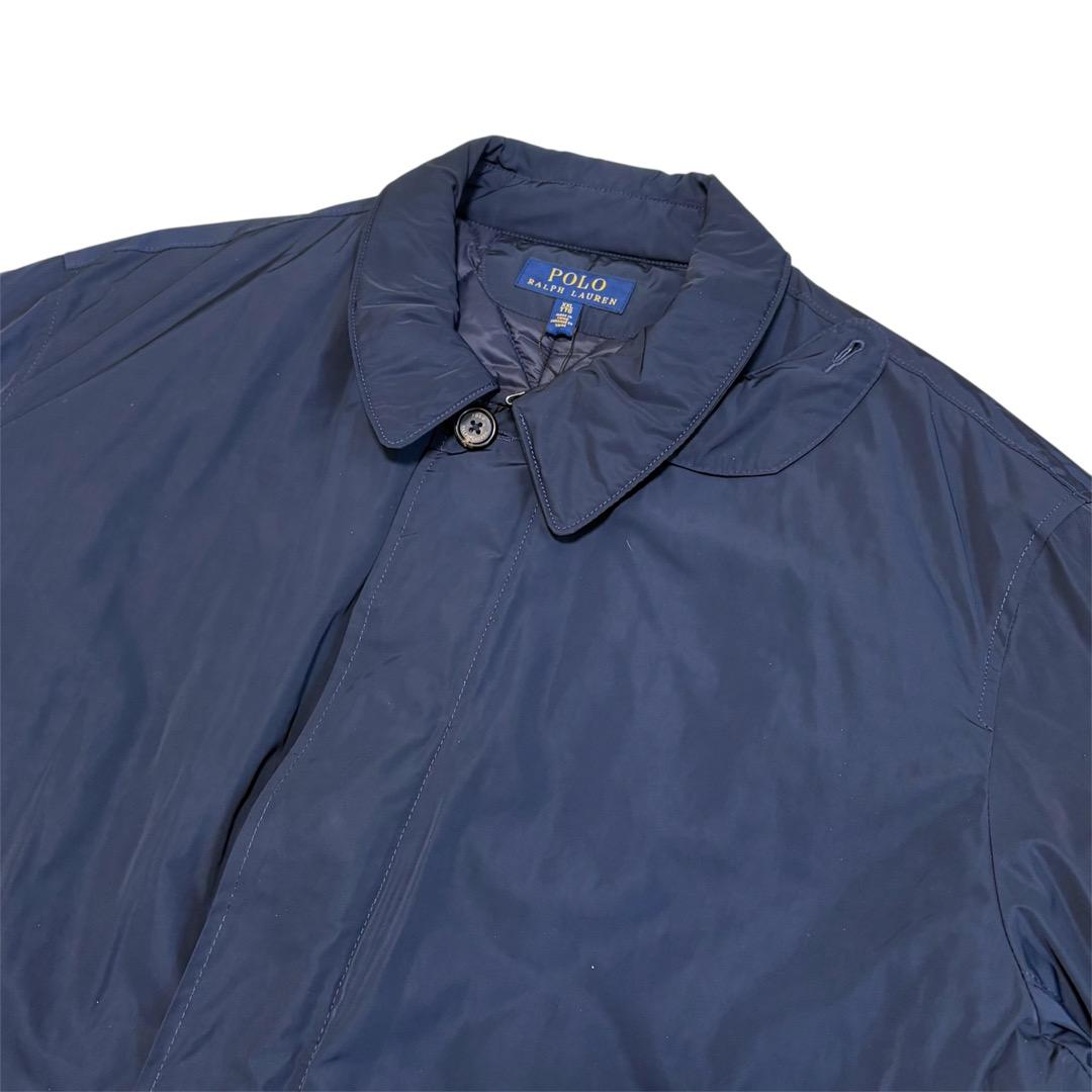 未使用 ポロ ラルフローレン 中綿 ステンカラーコート 比翼 XXL