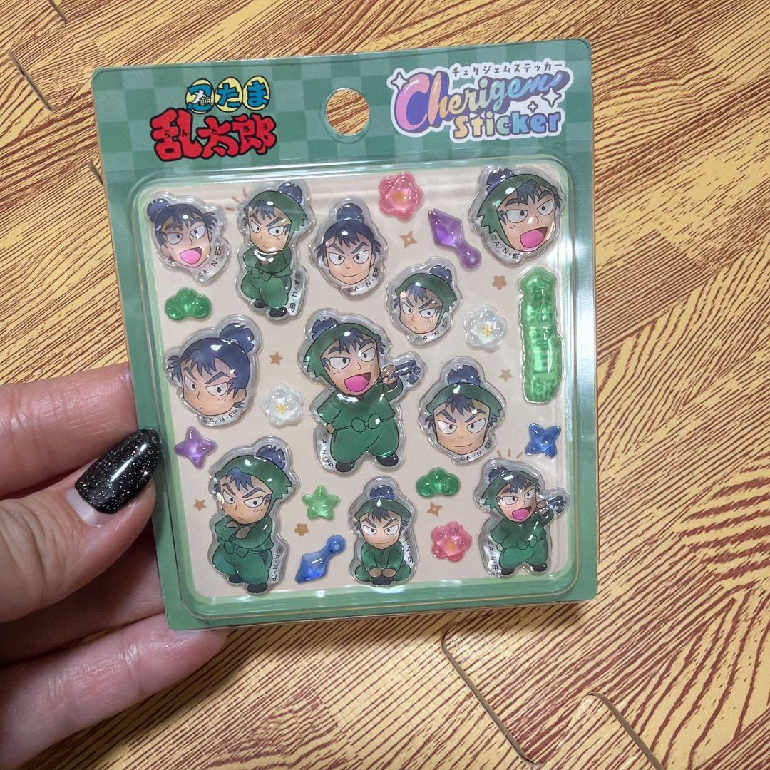 忍たま乱太郎 ボンボンドロップシール チェリジェムステッカー 食満留