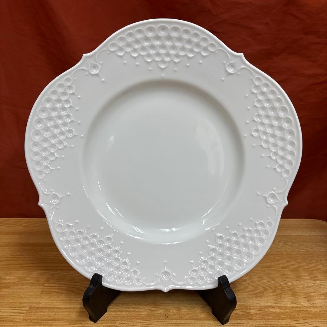 マイセン ホワイトレリーフ プレート 皿 - メルカリ