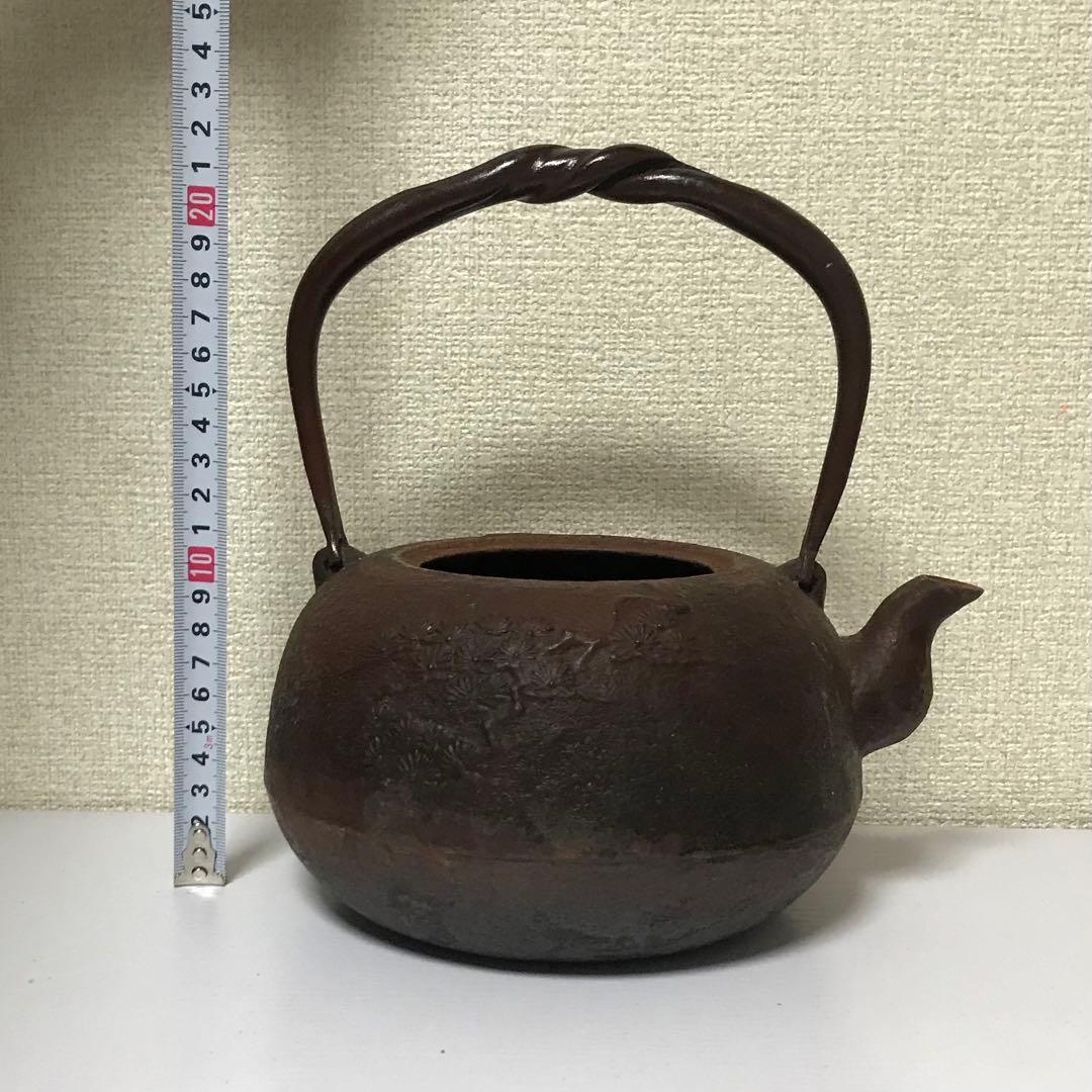南部鉄器 勝芳 鉄瓶 みみずく 錆多い 佐藤勝芳 急須 勝芳造 - メルカリ