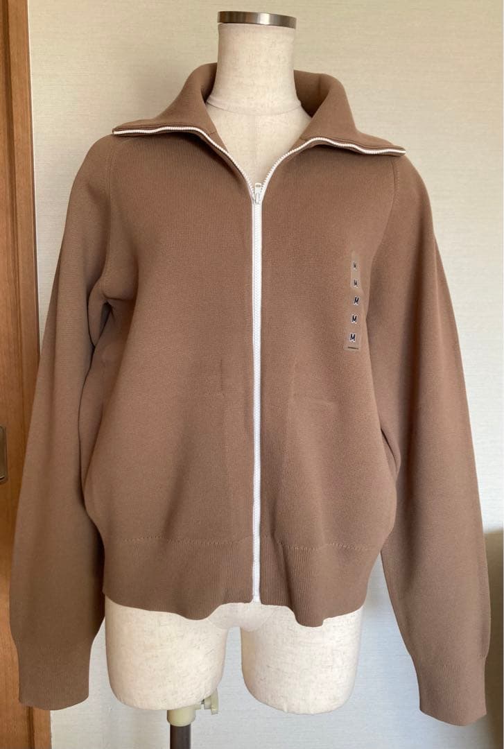 Chan3✳︎専用UNIQLO:C ミラノリブフルジップカーディガン ユニクロ公式 | ミラノリブフルジップカーディガン